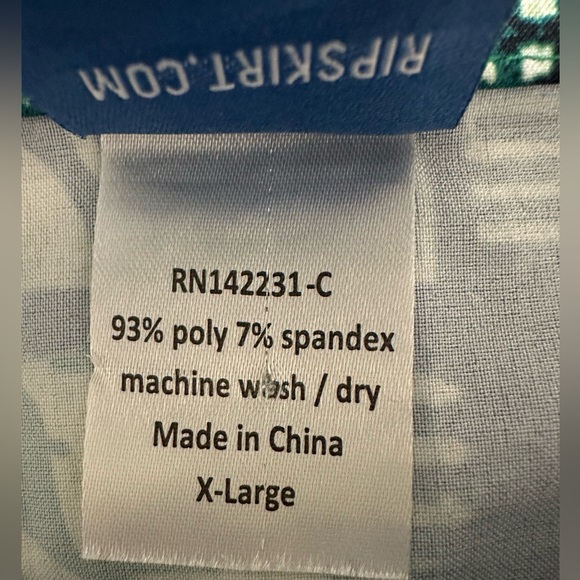 RipSkirt Hawaii Rip skirt Hawaii velcro wrap waist - XL (16-18) Length 2 - Picture 9 of 11